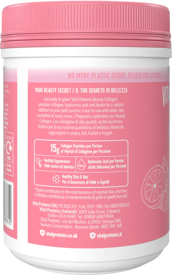 Vital Proteins Beauty Collagen Strawberry Lemon 271g - 3