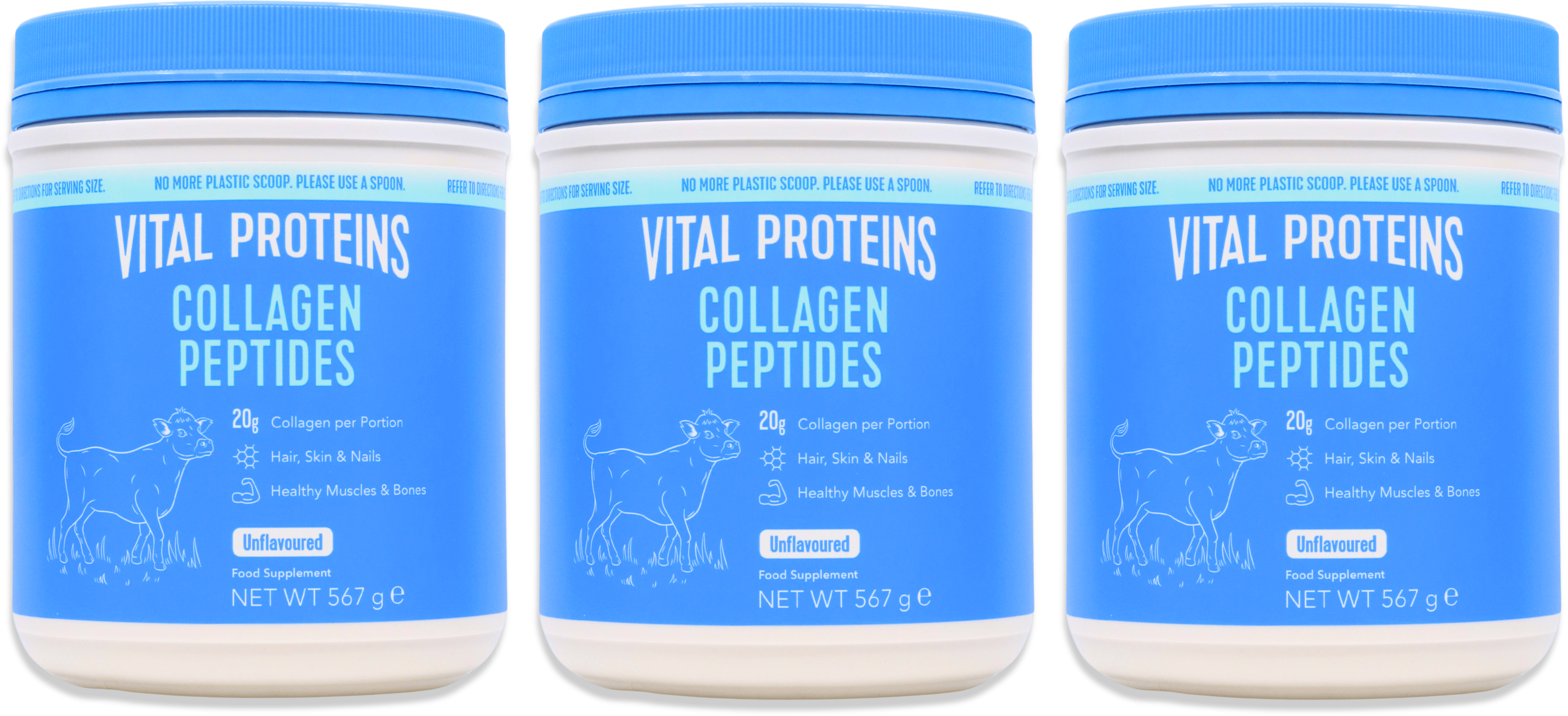 Vital Proteins Collagen Peptides Bundle 3 x 567g