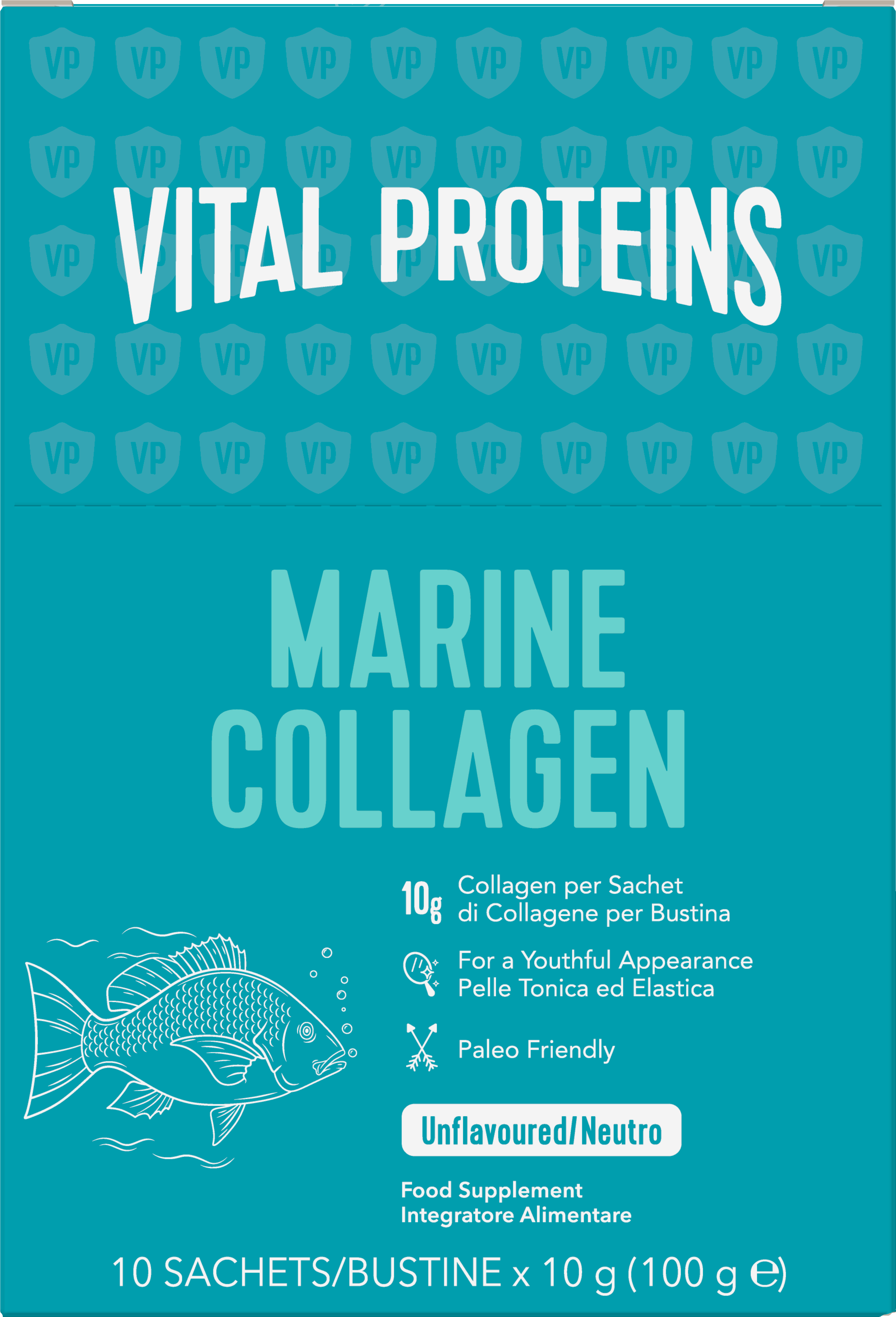 Vital Proteins Marine Collagen Sachet Box (10x10g)