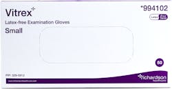 Vitrex Latex-Free Examination Gloves Small 50 Pack