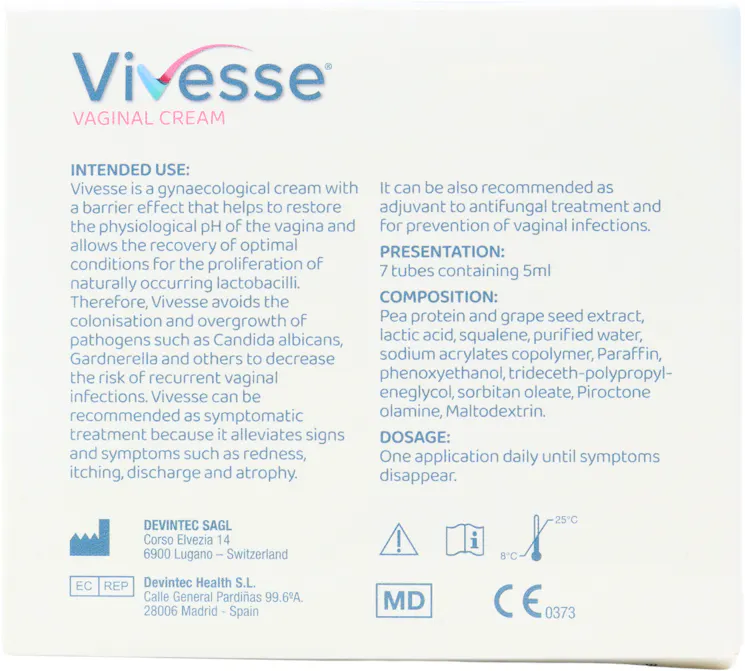 Vivesse Vaginal Cream 7 x 5ml - 2