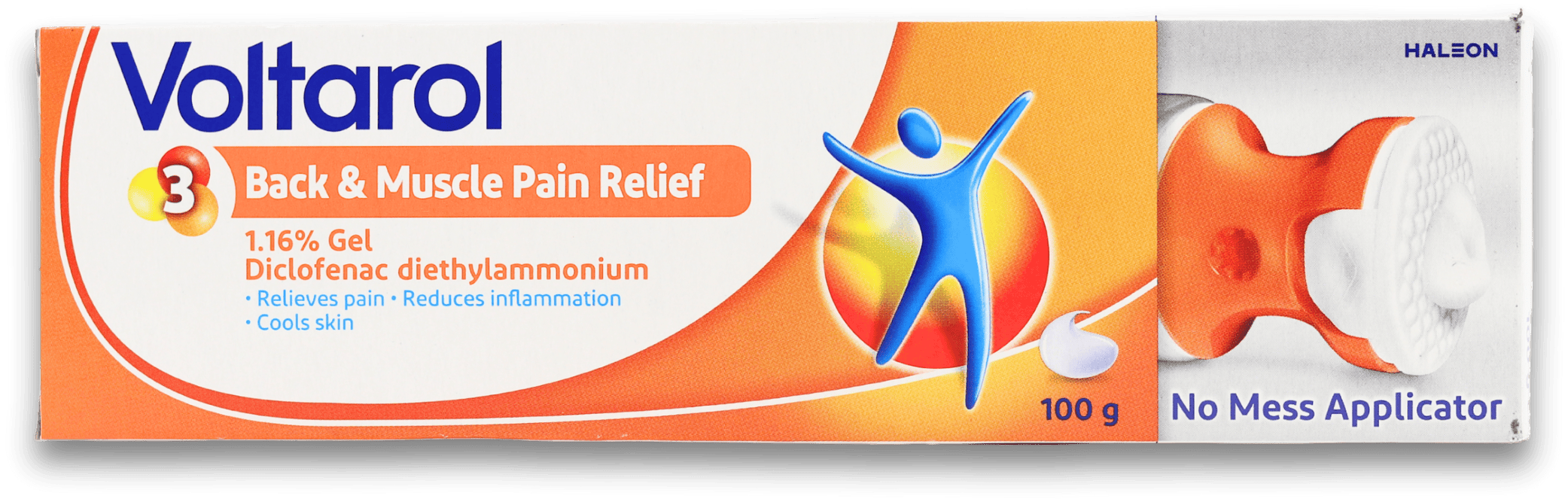 Voltarol Back & Muscle Pain Relief Gel 100g