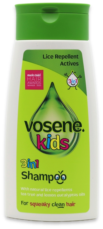 Vosene Kids kids 3-in-1 headlice repellent shampoo x 250ml