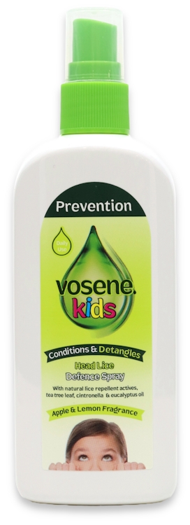 Vosene Kids Head Lice Spray Apple and Lemon 150ml