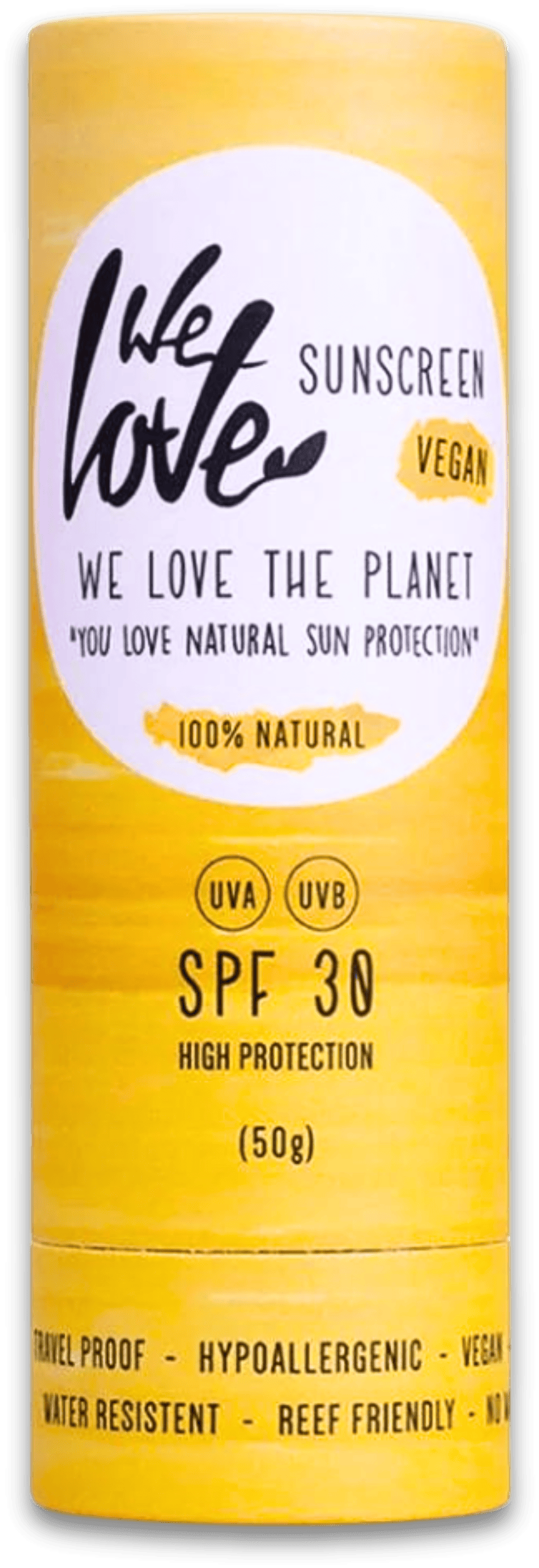 We Love The Planet Sunscreen Stick SPF30 60g