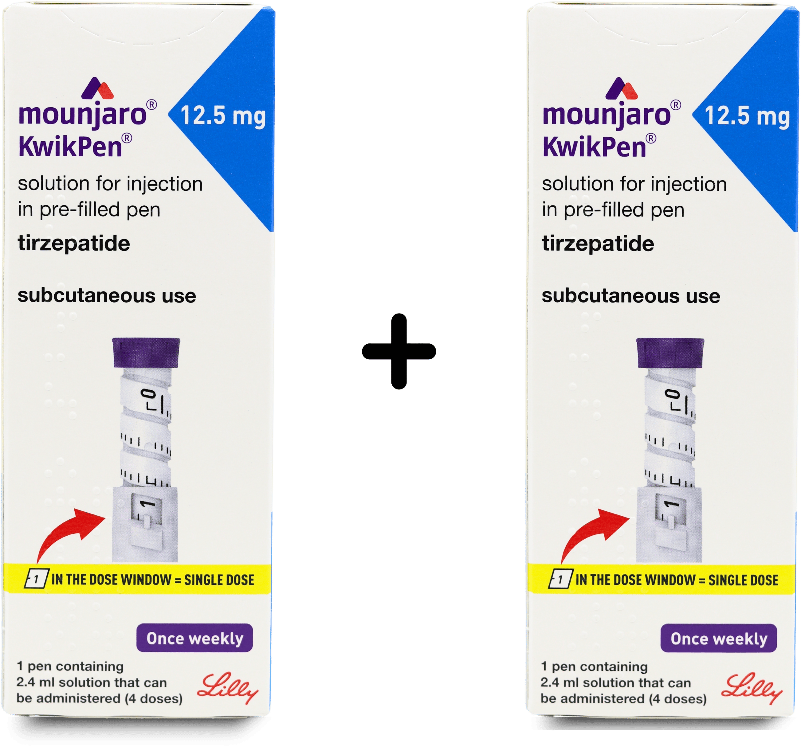 Weight Loss Bundle - Mounjaro 12.5mg+12.5mg