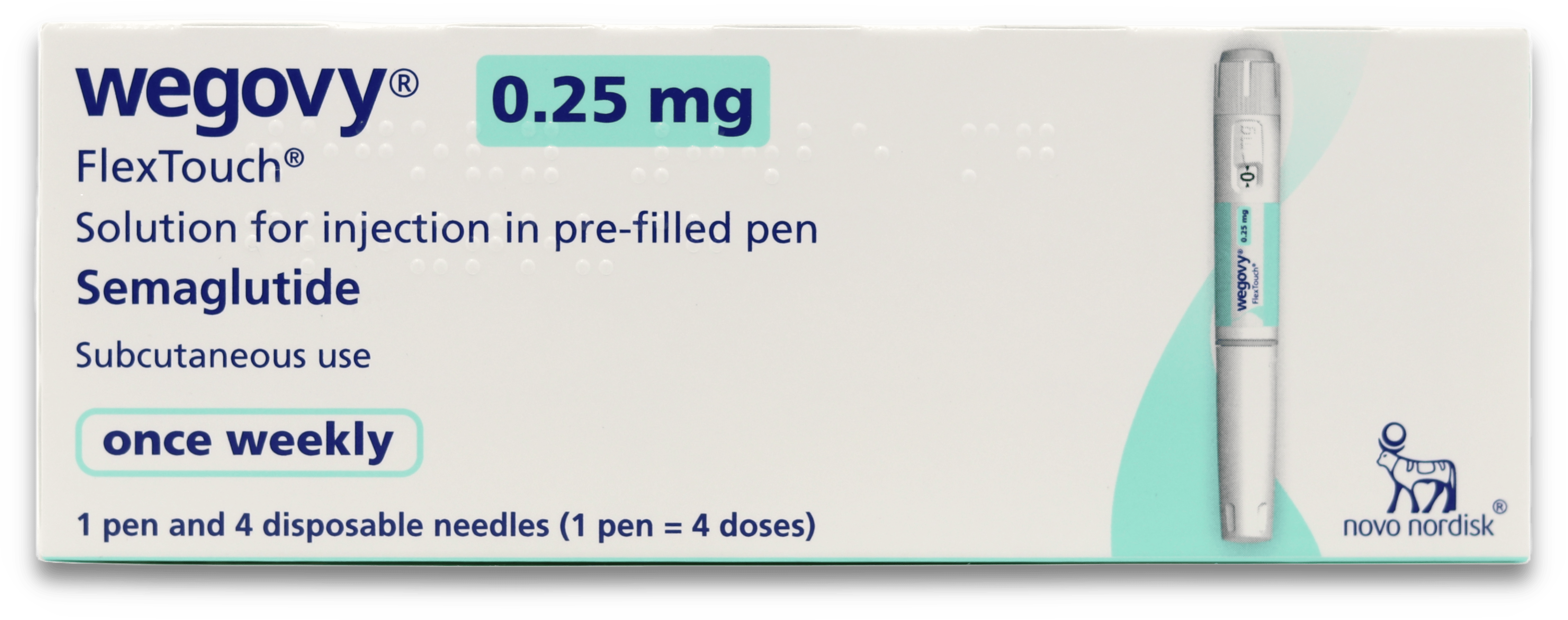 Weight Loss Treatment - Wegovy 0.25mg Step 1