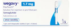 Weight Loss Treatment - Wegovy 1.7mg PF Pen (PGD) STEP 4