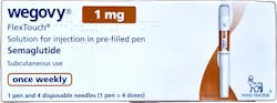 Weight Loss Treatment - Wegovy 1mg PF Pen (PGD) STEP 3