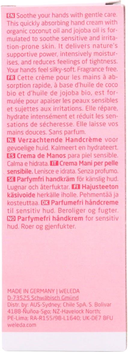 Weleda Almond Sensitive Skin Hand Cream 50ml - 2