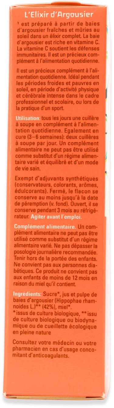 Weleda Sea Buckthorn Elixir 200ml - 2