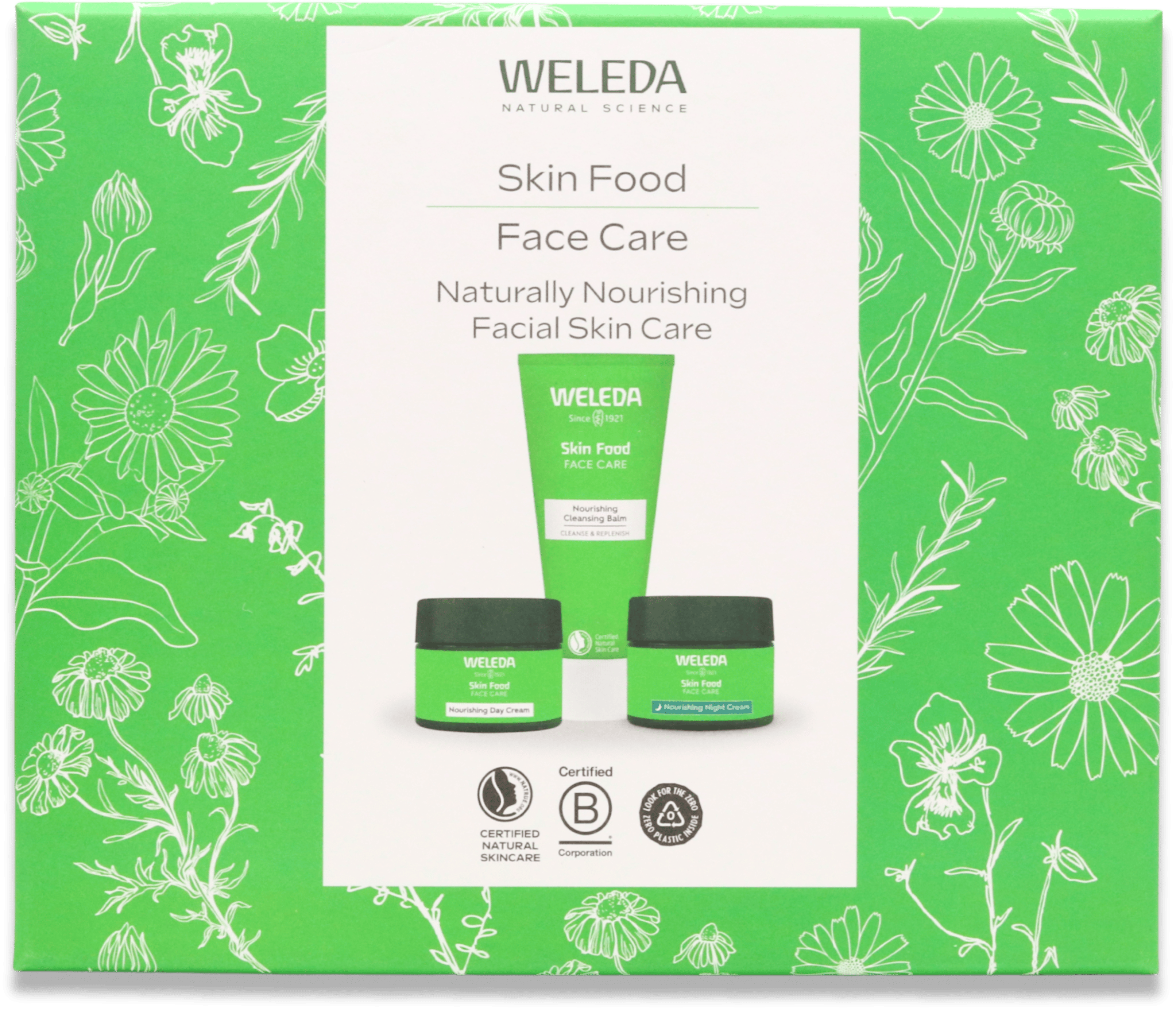 Weleda Skin Food Face Care Naturally Nourishing Facial Skin Care Gift Set