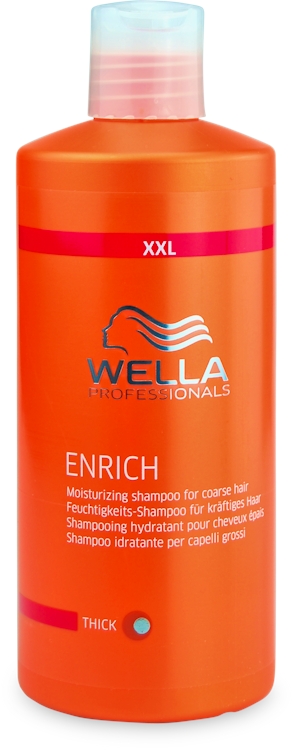 Photos - Hair Product Wella Professional Shampoo Enrich Coarse/Thick Hair 500ml 