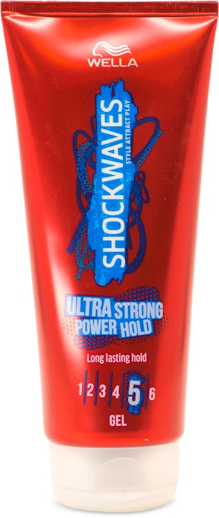 Wella Shockwaves Ultra Strong Power Hold Gel 200ml | medino