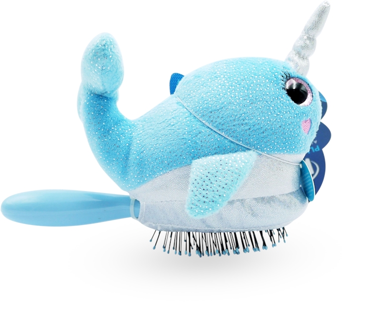 Wet Brush Kids Hair Brush Detangler & Detachable Owl Unicorn Narwhal