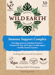 Wild Earth Immune Support Complex 30 Capsules
