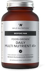Wild Nutrition Food-Grown Daily Multi Nutrient 45+ Bespoke Man 60 Capsules