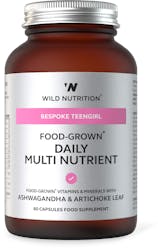 Wild Nutrition Food-Grown Daily Multi Nutrient (Teengirl) 60 Capsules