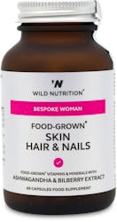 Wild Nutrition Food-Grown Skin, Hair & Nails 60 Capsules