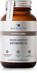 Wild Nutrition Food-Grown Vitamin D 30 Capsules