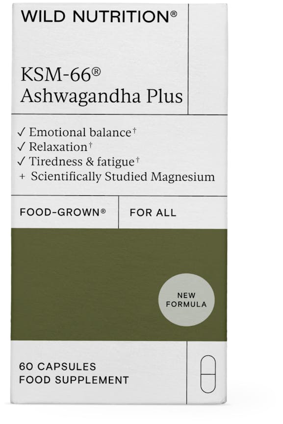 Wild Nutrition Ksm-66 Ashwagandha Plus 60 Capsules - 2