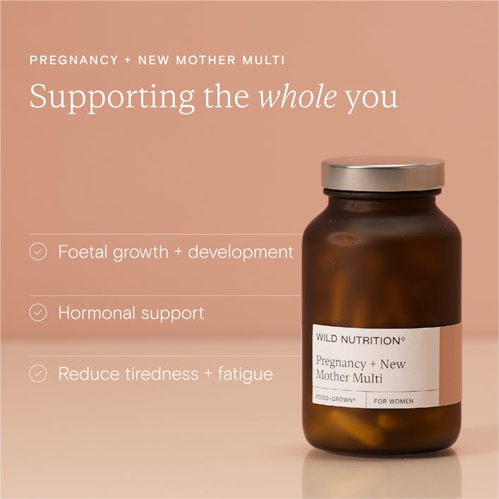 Pregnancy + New Mother Multi 90 Capsules - 4