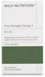 Wild Nutrition Pure Strength Omega 3 120 Capsules