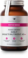 Wild Nutrition Women's Food-Grown Daily Multi Nutrient 45+ 60 Caps