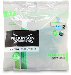 Wilkinson Sword Extra 2 Sensitive Disposable Razor 5 Pack