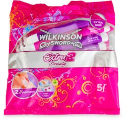 Wilkinson Sword Extra Beauty 2 Disposable Razor 5 Pack