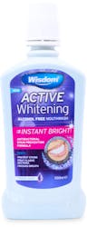Wisdom Active White Bright Mouth Wash 500ml