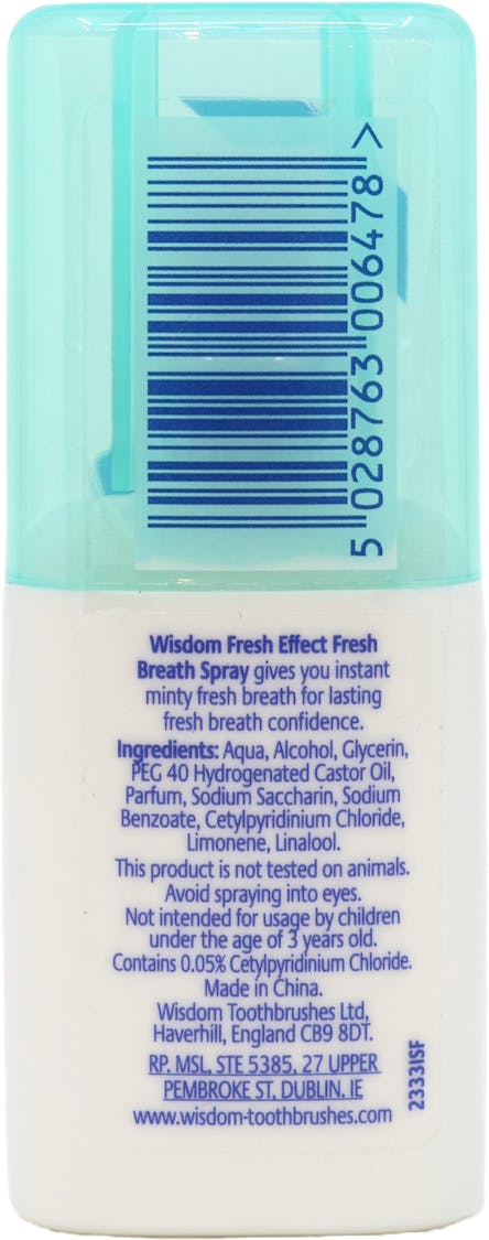 Wisdom Fresh Breath Spray 12.5ml - 2