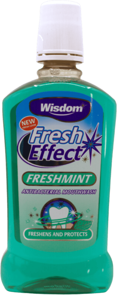 Wisdom Fresh Effect Mouthwash Freshmint 500ml