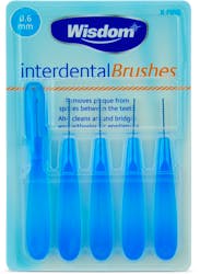 Wisdom Interdental Brushes 0.6mm 5 Pack