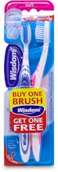 Wisdom Toothbrush Regular Soft 2 Pack