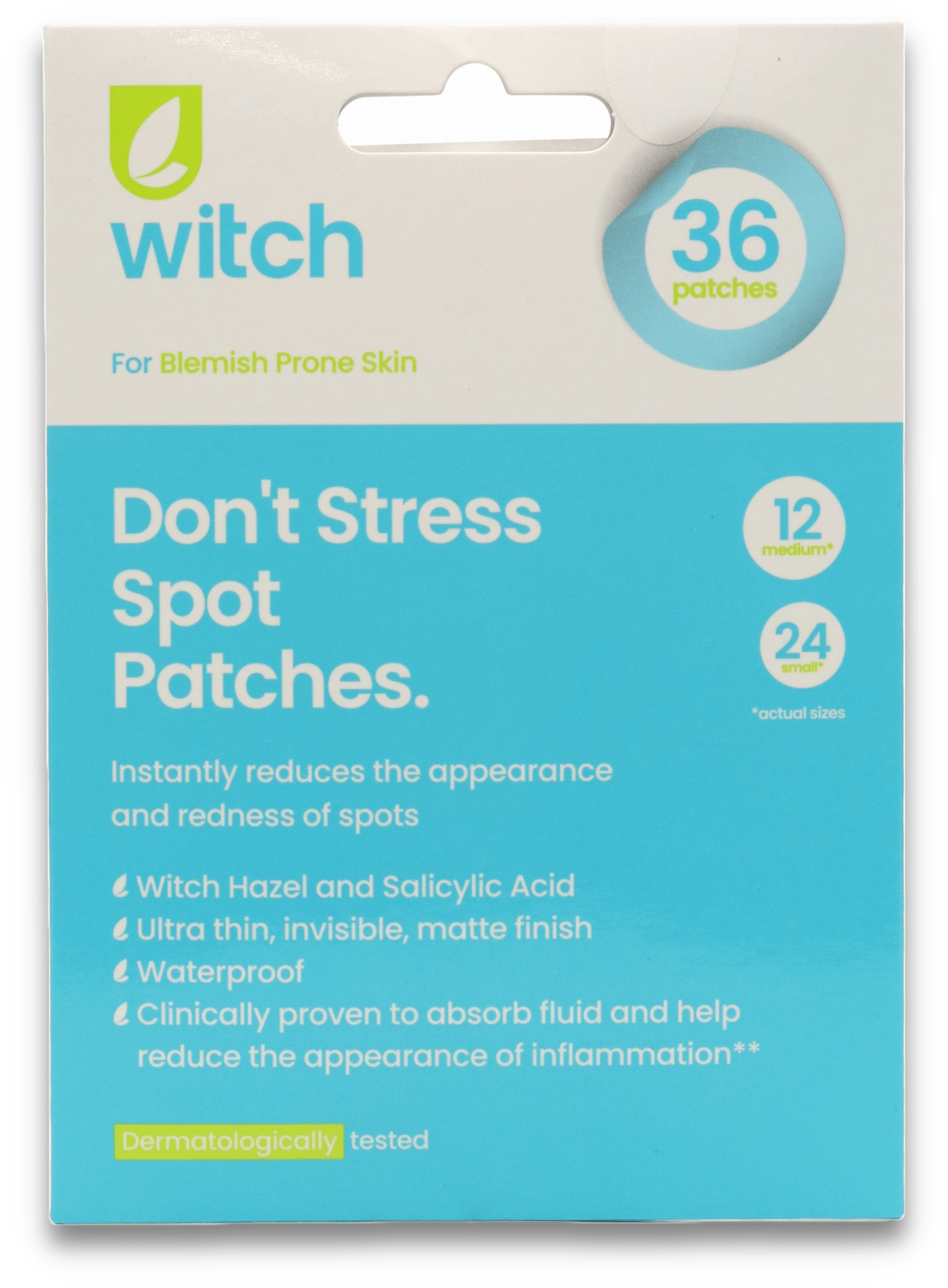 Witch Don’t Stress Spot Patches 36’s