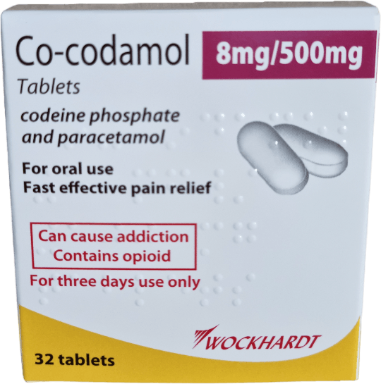 Wockhardt Co Codamol 8 500mg 32 Caplets Medino   Wockhardt Co Codamol 8 500mg 32 Caplets 99369ec53195bfea32e7ab710a3769280d3d8c13a65acdc6e290a6565531f248 