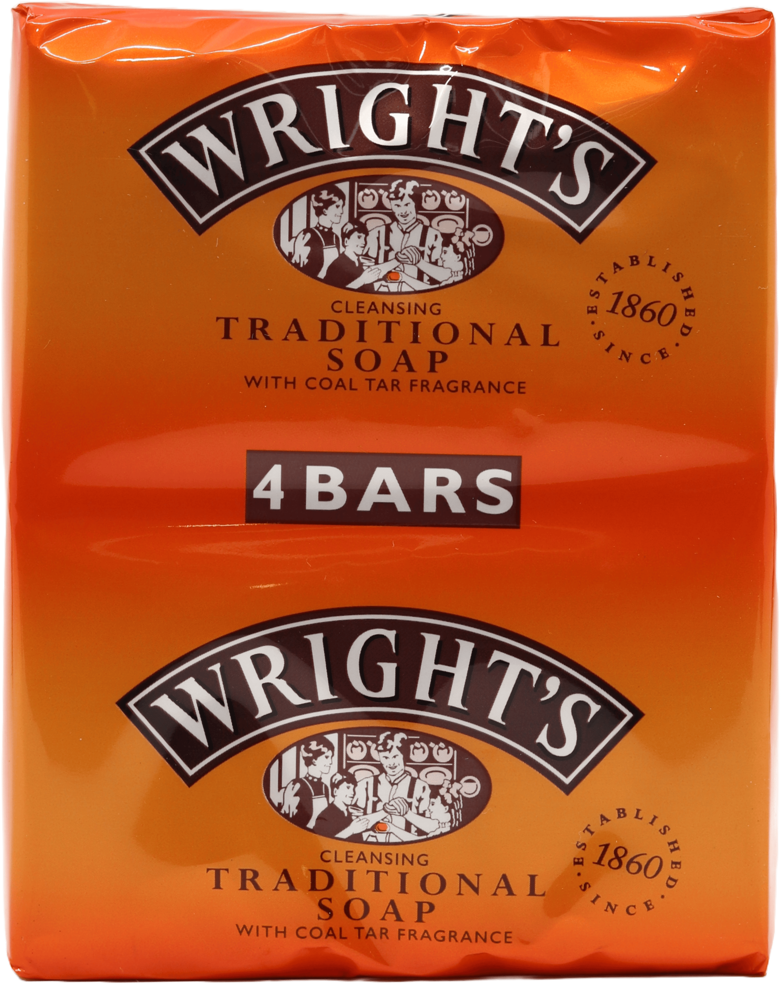 Wright's Traditional Soap 4 x 100g bars