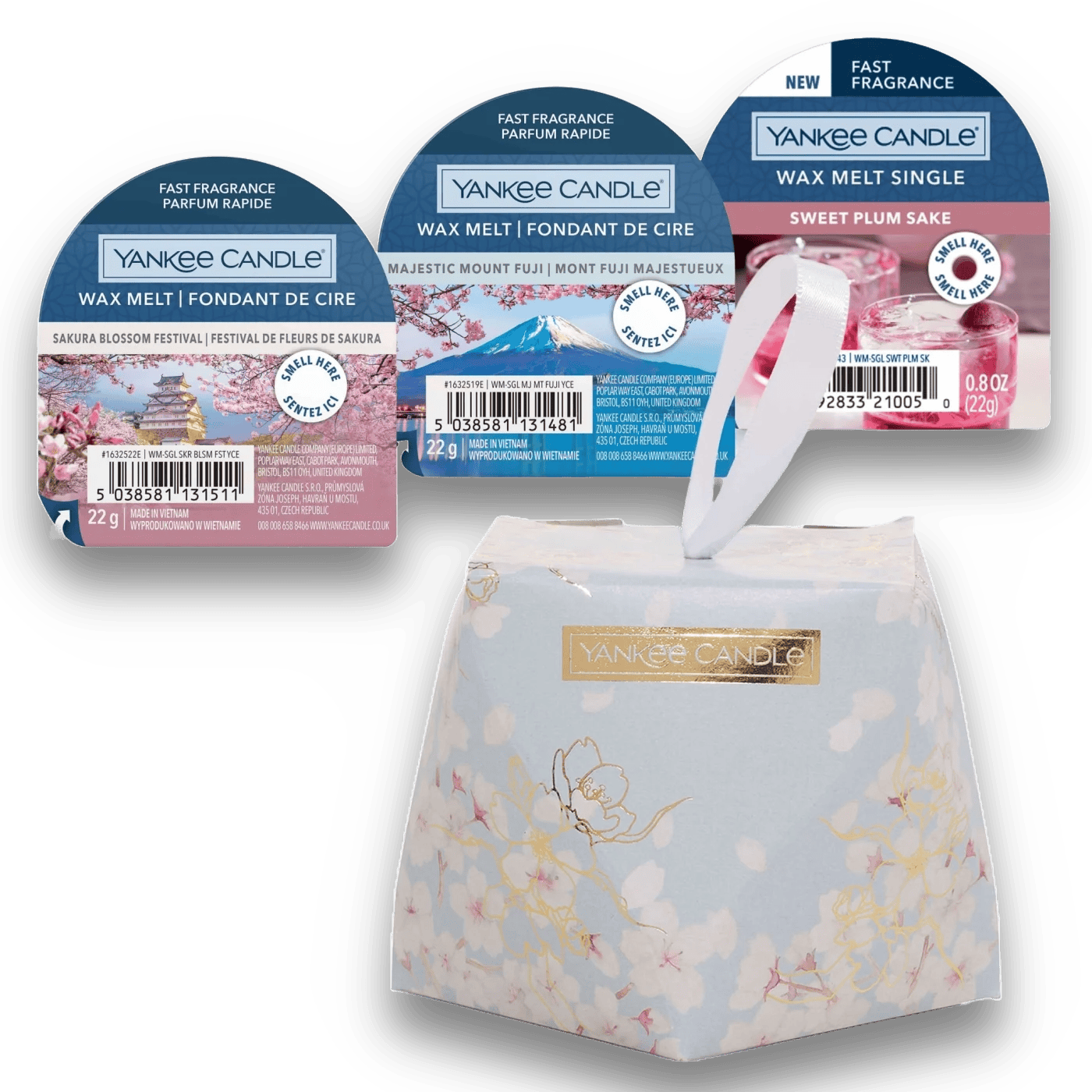 Yankee Candle Wax Melt Bauble Blossoms 3x22g