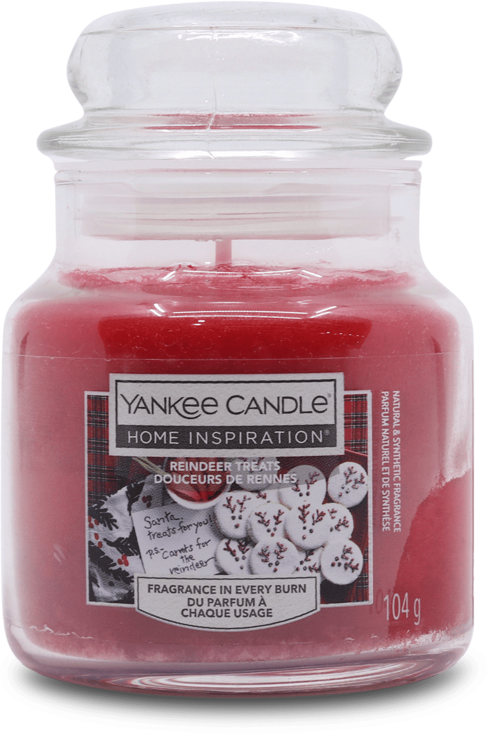Yankee Candle Home Inspiration Reindeer Treats Small Jar 104g
