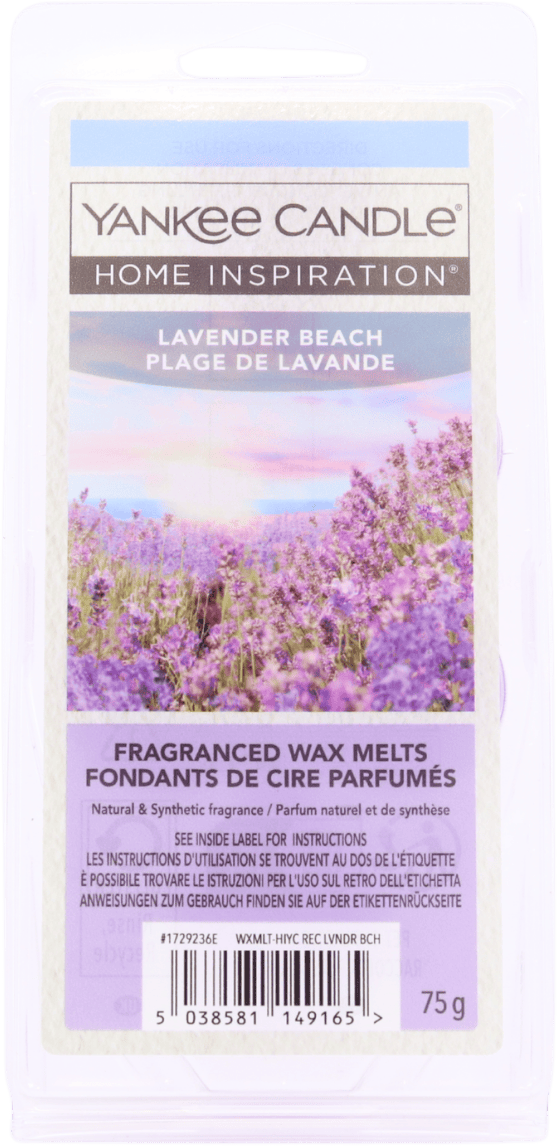 Yankee Candle Home Wax Melts Lavender Beach 75g