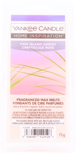 Yankee Candle Home Inspiration Wax Melts Pink Island Sunset 75g