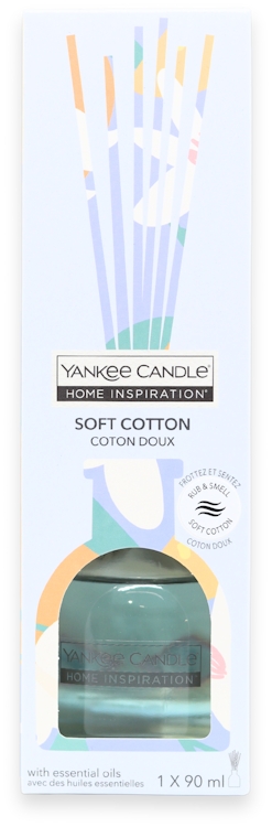 Yankee Candle Home Inspiration Reed Diffuser Soft Cotton 1 pcs