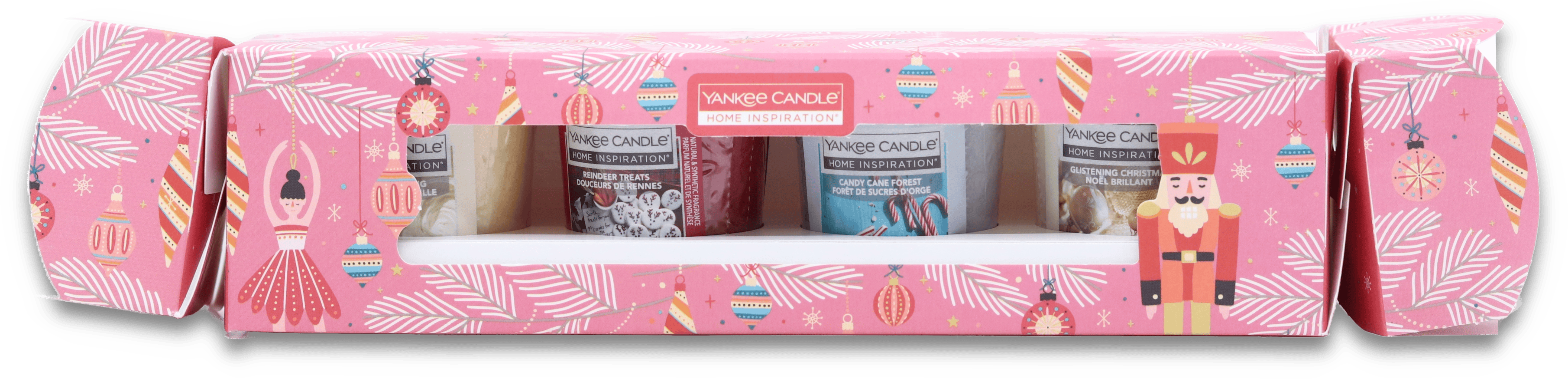 Yankee Candle Christmas Cracker Set 4 x 49g