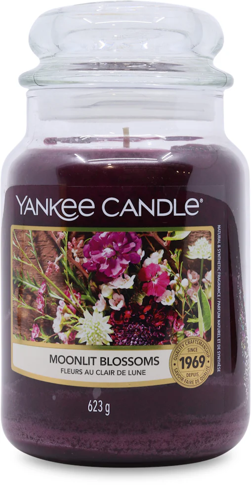 Yankee Candle Medium Jar Geurkaars, Moonlit Blossoms Yankee Candle Medium Jar Geurkaars, Moonlit Blossoms