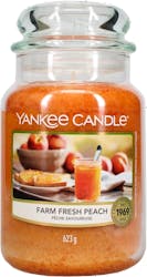 Yankee Candle Farm Fresh Peach Large Jar 623g
