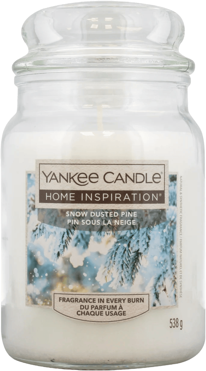 Yankee Candle Home Inspiration Snow Dusted Pine 538g