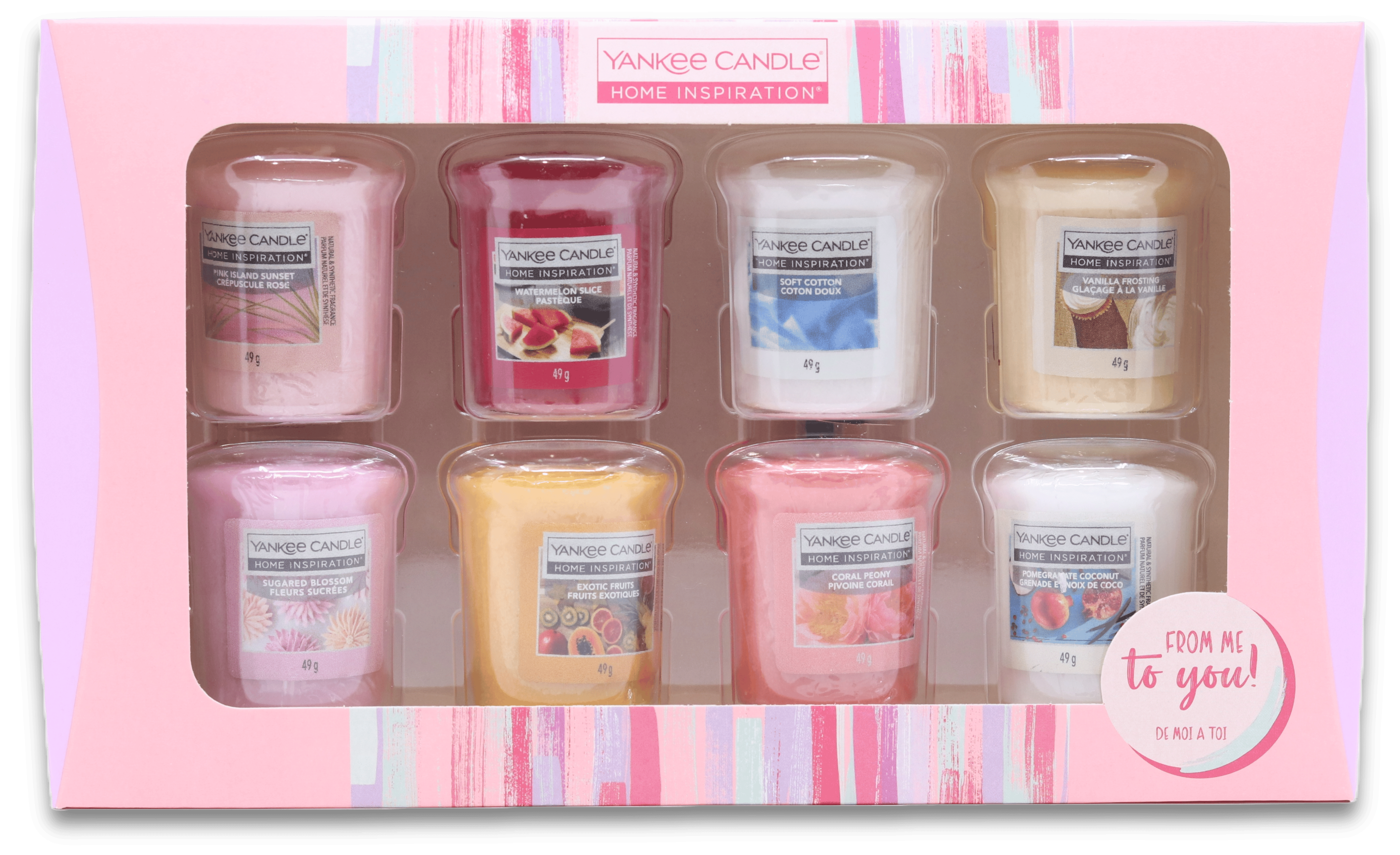 Yankee Candle Gift Set 8x49g