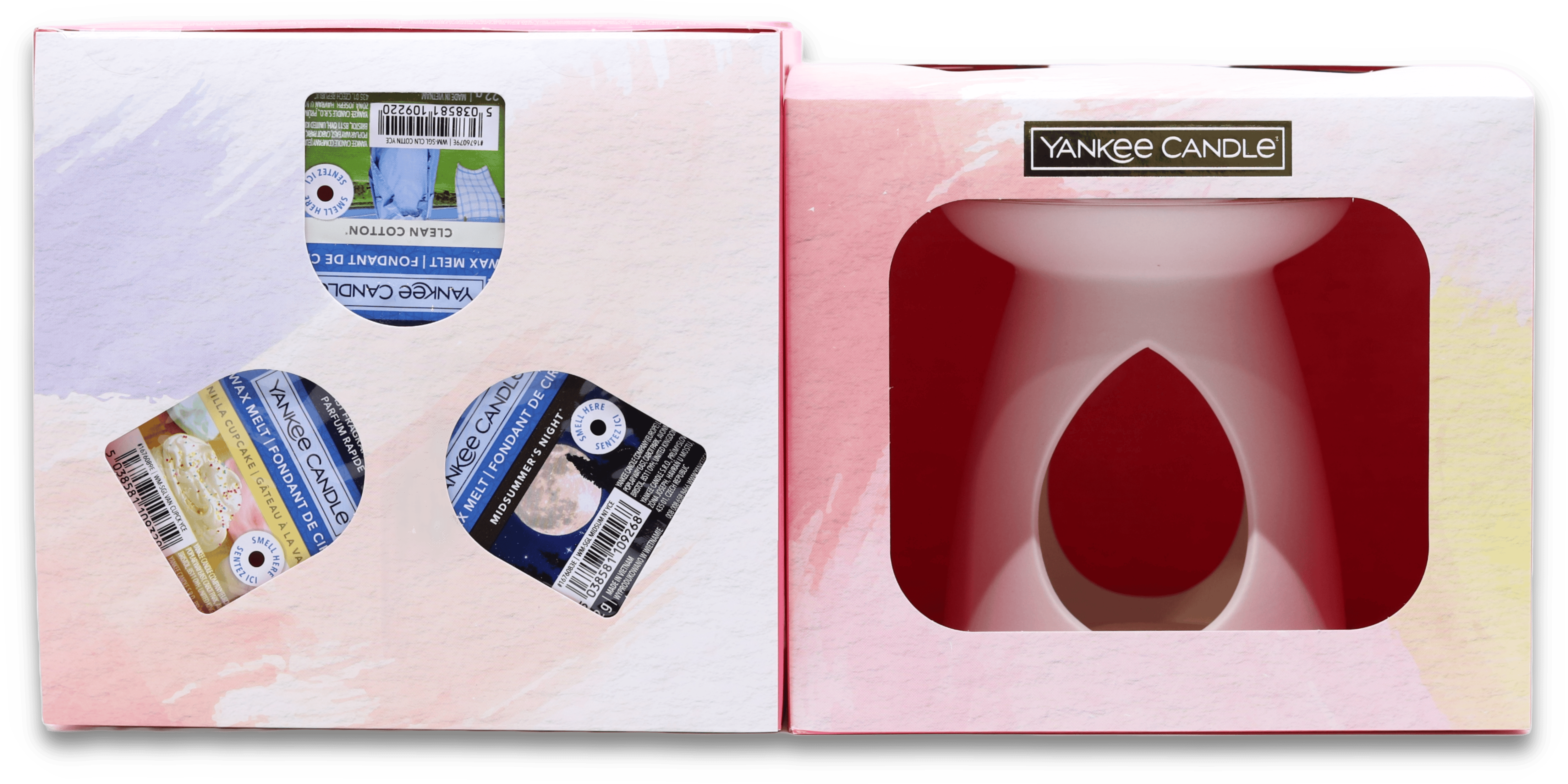 Yankee Candle Wax Melt Burner & Wax Melts 3x22g