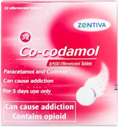 Zentiva Co-Codamol 32 Effervescent Tablets